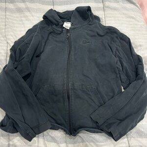 Nike Charcoal Full-Zip Hoodie